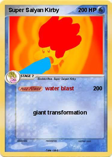 Pokemon Super Saiyan Kirby