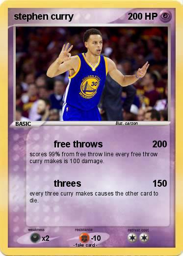 Pokemon stephen curry