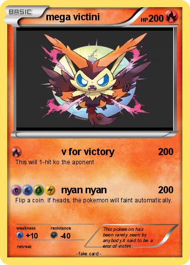 Pokemon mega victini