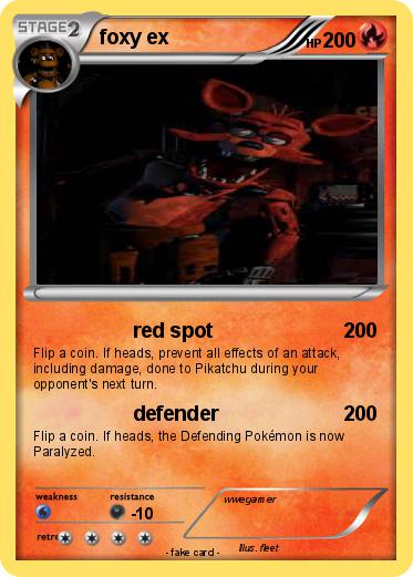 Pokemon foxy ex