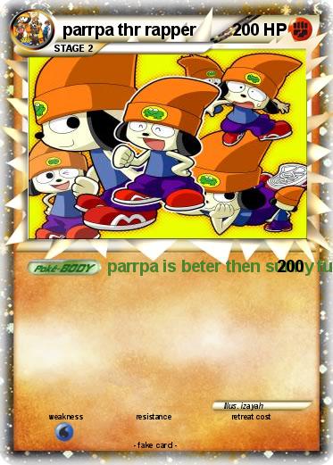 Pokemon parrpa thr rapper