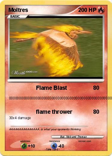 Pokemon Moltres