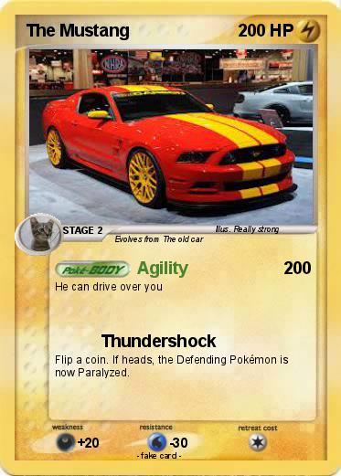 Pokemon The Mustang