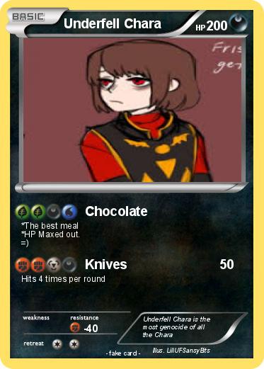 Pokemon Underfell Chara