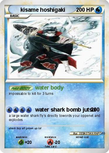 Pokemon kisame hoshigaki