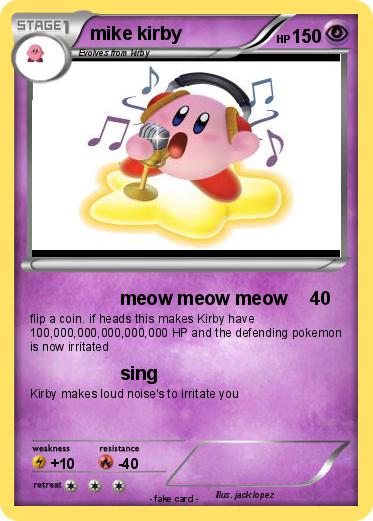 Pokemon mike kirby