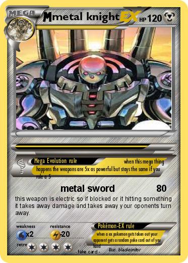 Pokemon metal knight