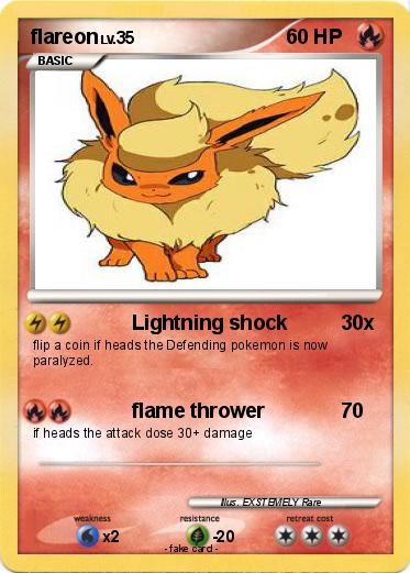 Pokemon flareon