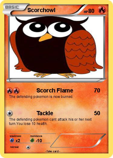 Pokemon Scorchowl