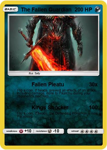 Pokemon The Fallen Guardian Pokemon The Fallen Guardian