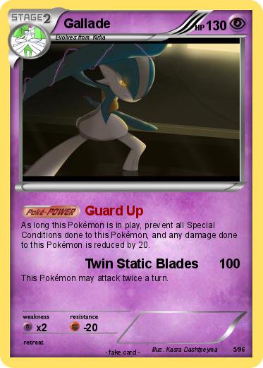 Pokemon Gallade