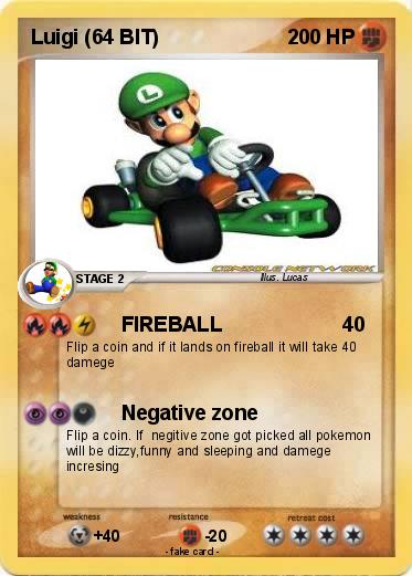 Pokemon Luigi (64 BIT)