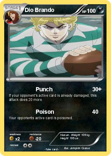Pokemon Dio Brando