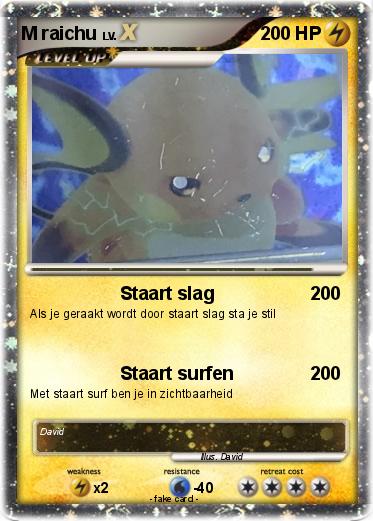 Pokemon M raichu