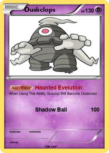Pokemon Duskclops