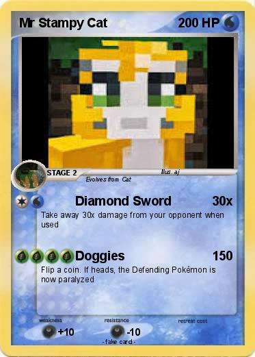 Pokemon Mr Stampy Cat