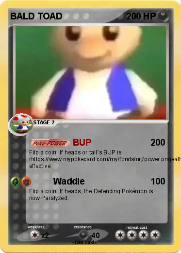 Pokemon BALD TOAD