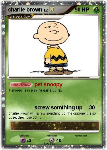 Pokemon charlie brown