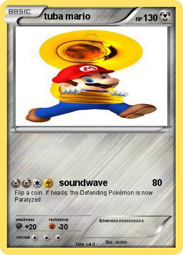 Pokemon tuba mario