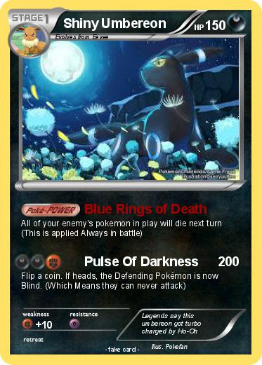 Pokemon Shiny Umbereon