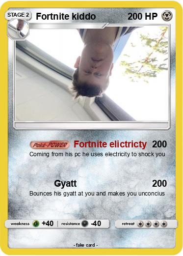 Pokemon Fortnite kiddo