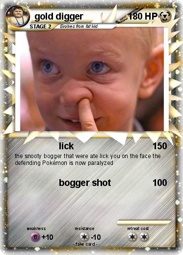 Pokemon gold digger