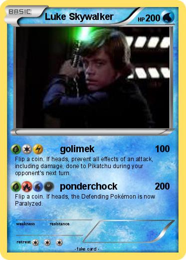 Pokemon Luke Skywalker