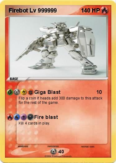 Pokemon Firebot Lv 999999