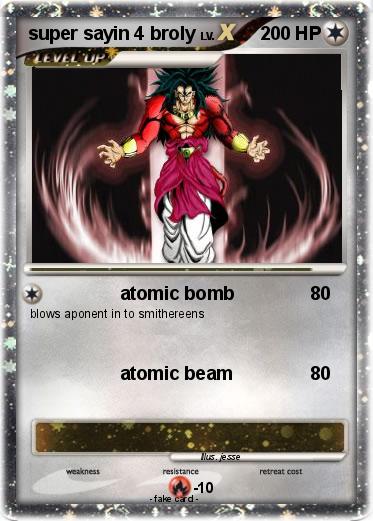 Pokemon super sayin 4 broly