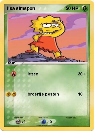 Pokemon lisa simspon