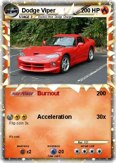 Pokemon Dodge Viper