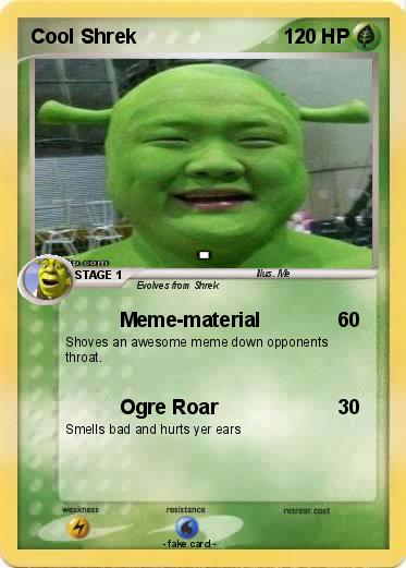 Pokemon Cool Shrek