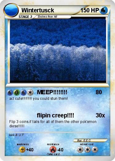 Pokemon Wintertusck