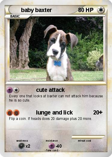 Pokemon baby baxter