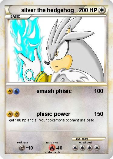 Pokemon silver the hedgehog