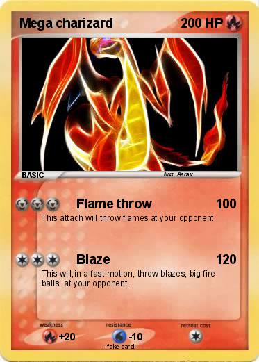 Pokemon Mega charizard