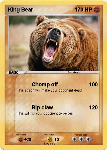 Pokemon King Bear