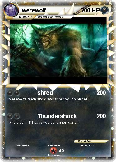 Pokemon werewolf