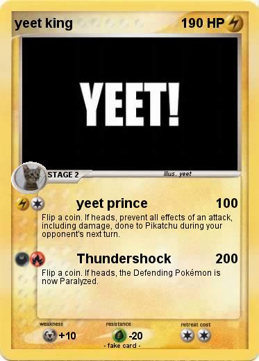 Pokemon yeet king