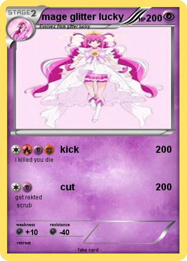 Pokemon mage glitter lucky