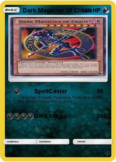 Pokemon Dark Magician Of Chaos
