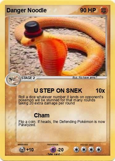 Pokemon Danger Noodle
