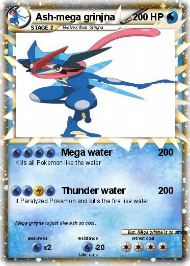 Pokemon Ash-mega grinjna