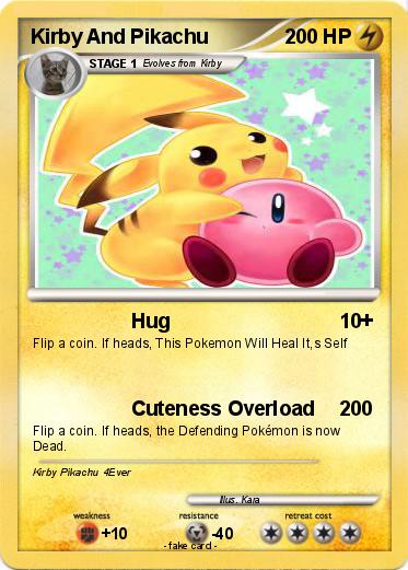 Pokemon Kirby And Pikachu