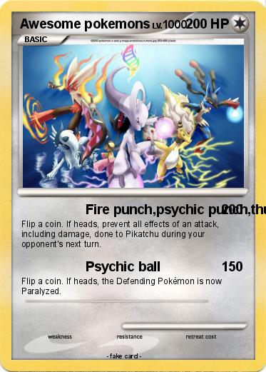 Pokemon Awesome pokemons