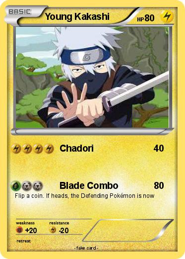 Pokemon Young Kakashi