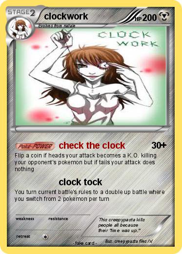 Pokemon clockwork