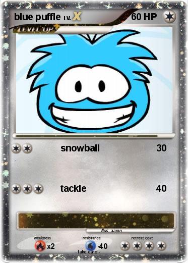 Pokemon blue puffle