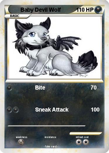 Pokemon Baby Devil Wolf