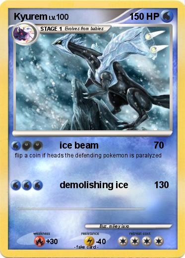 Pokemon Kyurem